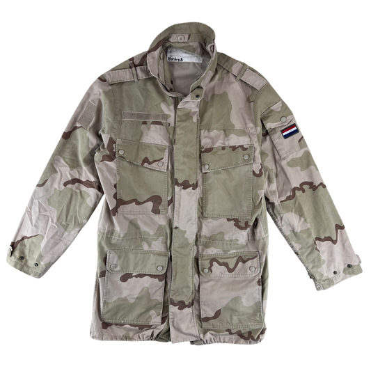 Dutch Army M93 Desert Camouflage Combat Jacket - Large