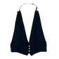 Finnish Navy M83 Black Mess Dress Waistcoat - Large