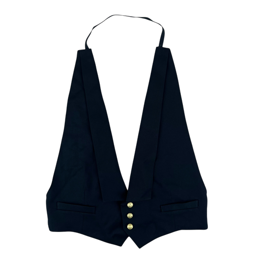 Finnish Navy M83 Black Mess Dress Waistcoat - Large