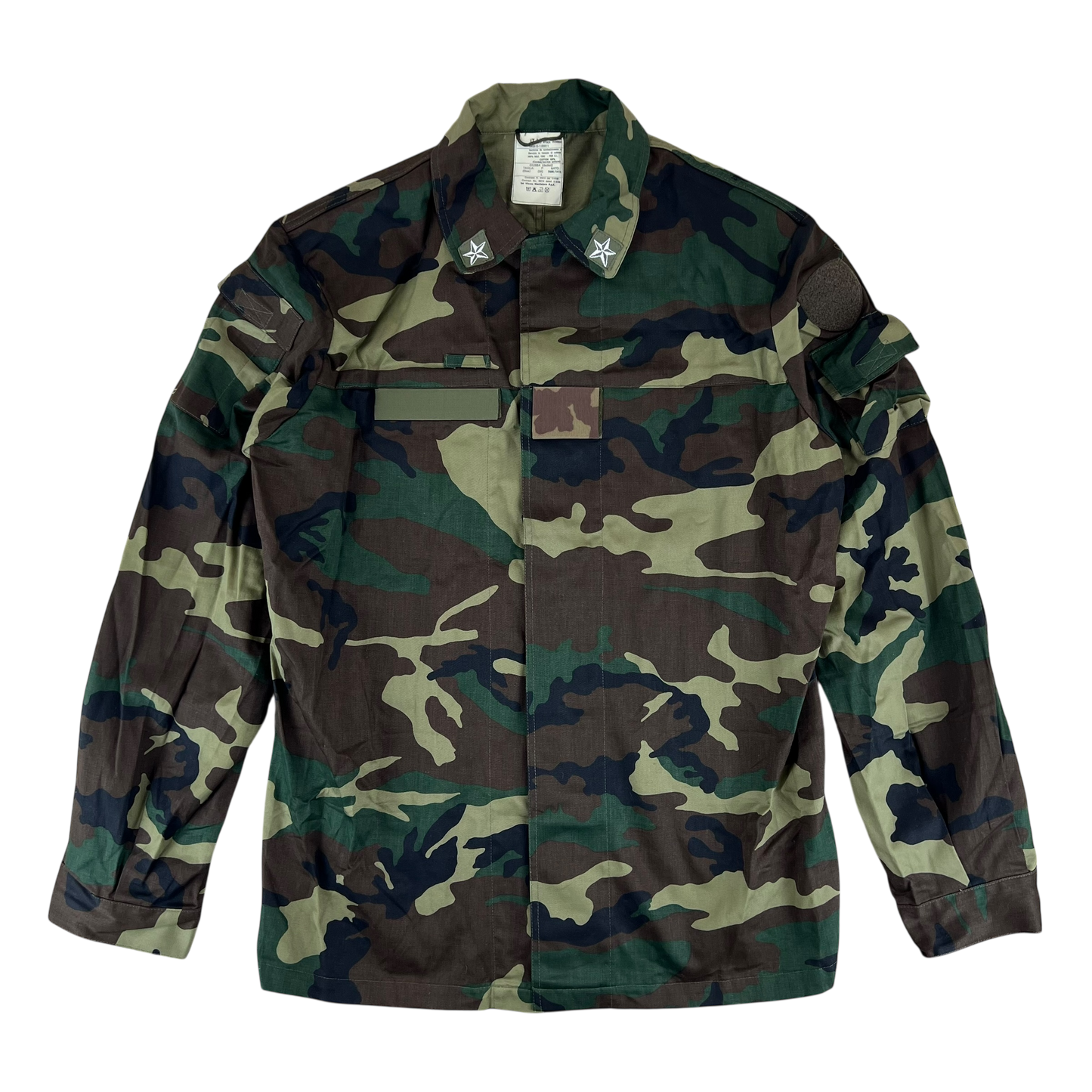 Italian Army Roma 90 Woodland Camouflage Combat Jacket - XX Large