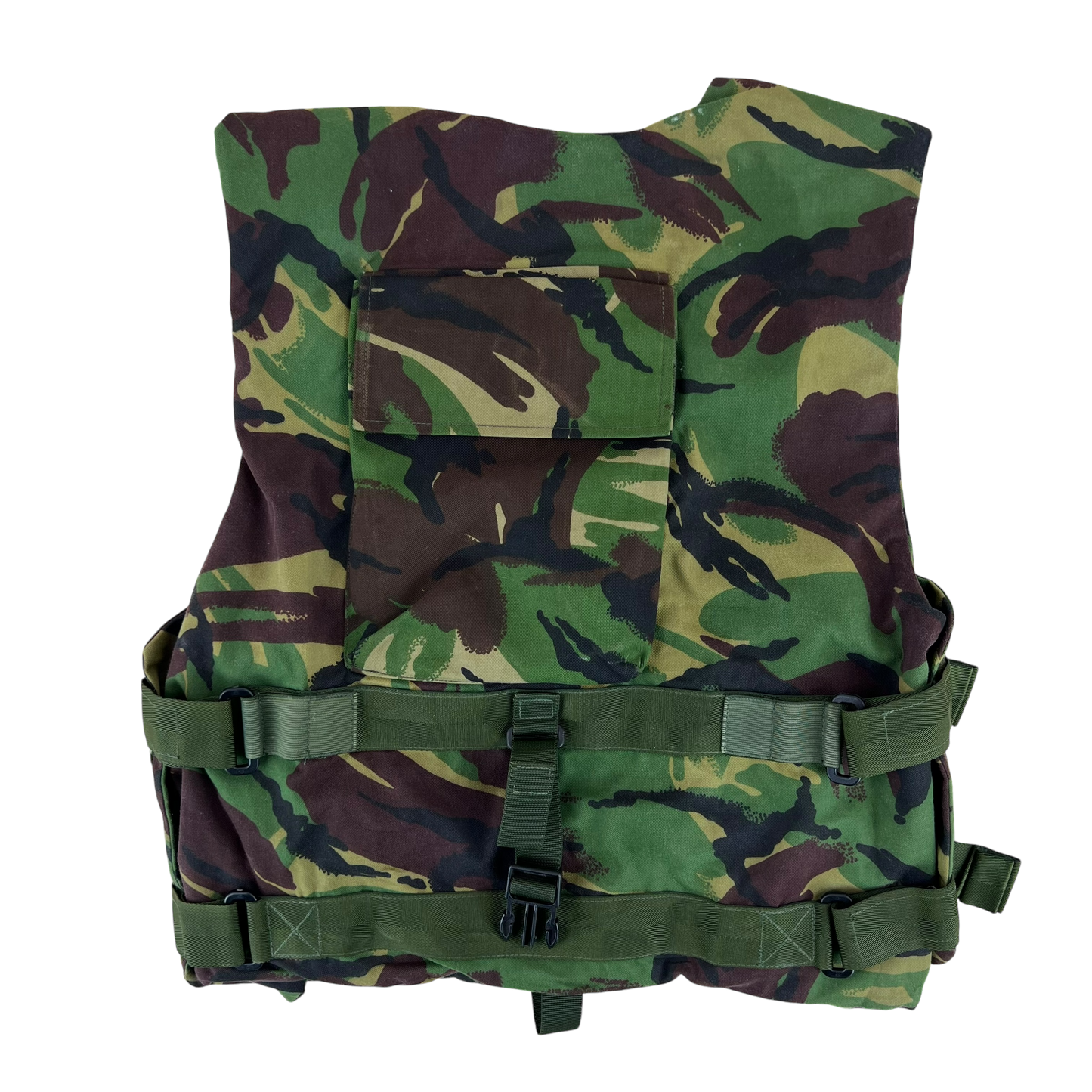 British Army S95 DPM Woodland Camouflage Body Armour Cover Vest - Large 180/104