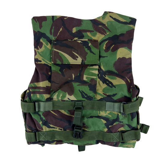 British Army S95 DPM Woodland Camouflage Body Armour Cover Vest - Large 180/104