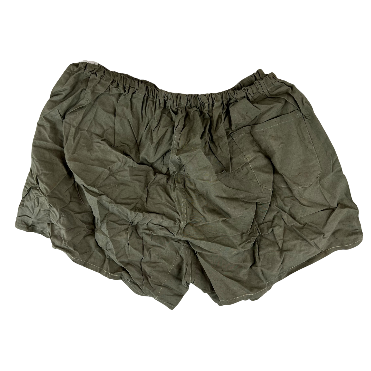 Czechoslovak Army 70's Olive PTI Shorts - Large