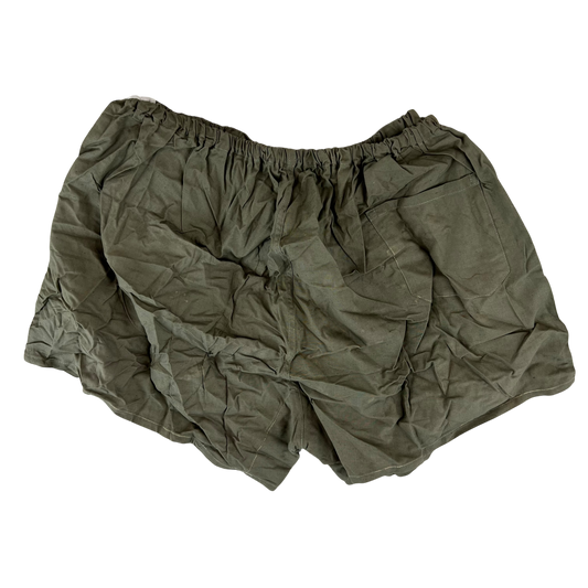 Czechoslovak Army 70's Olive PTI Shorts -