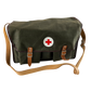 Finnish Civil Defence Vintage Medical Kit Bag w/ Supplies
