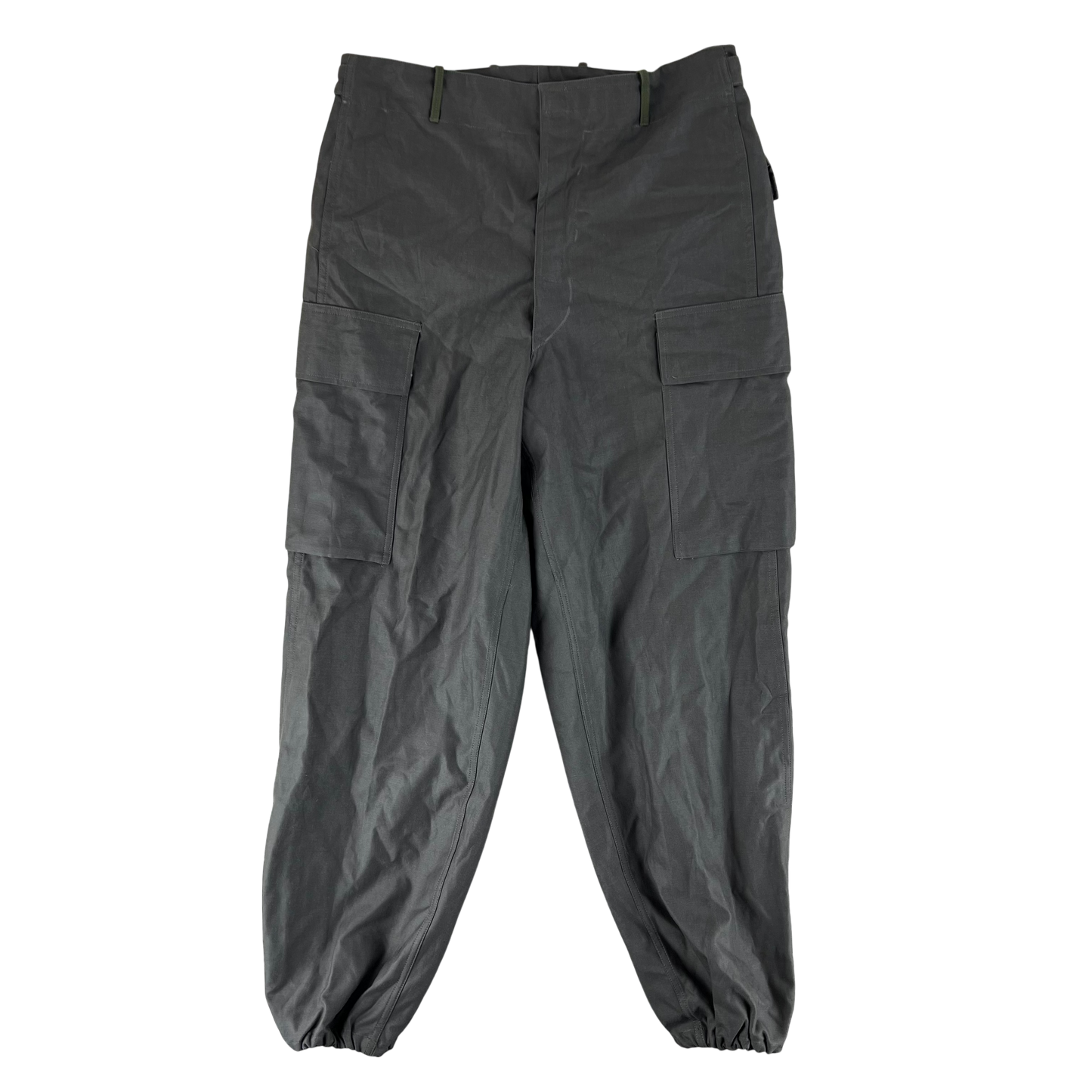 Dutch Air Force 80s Grey Combat Trousers - W34 L29.5