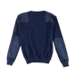 Dutch Navy Blue V Neck Pullover Jumper - Small