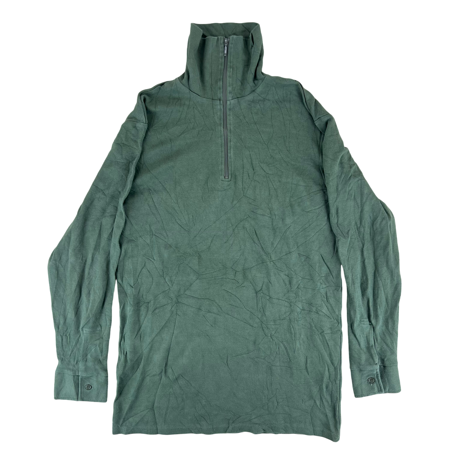 French Army Norgie Pullover Sage Grey - Medium