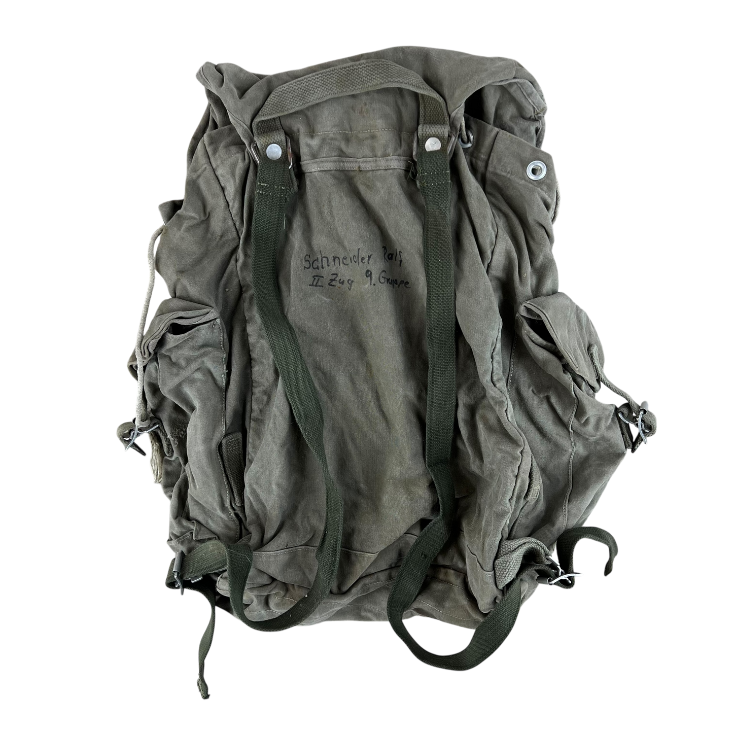 German Army 60s Canvas 30L Rucksack
