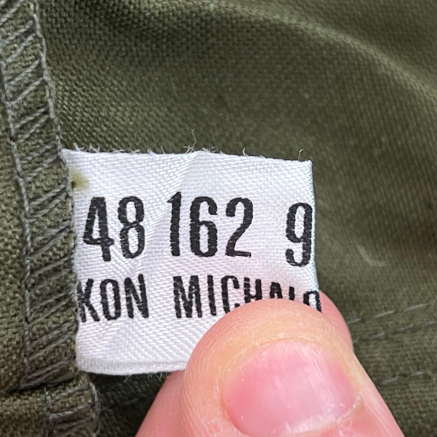 Czechoslovak Army M85 Women's Olive Green Trousers - W31 L30.5