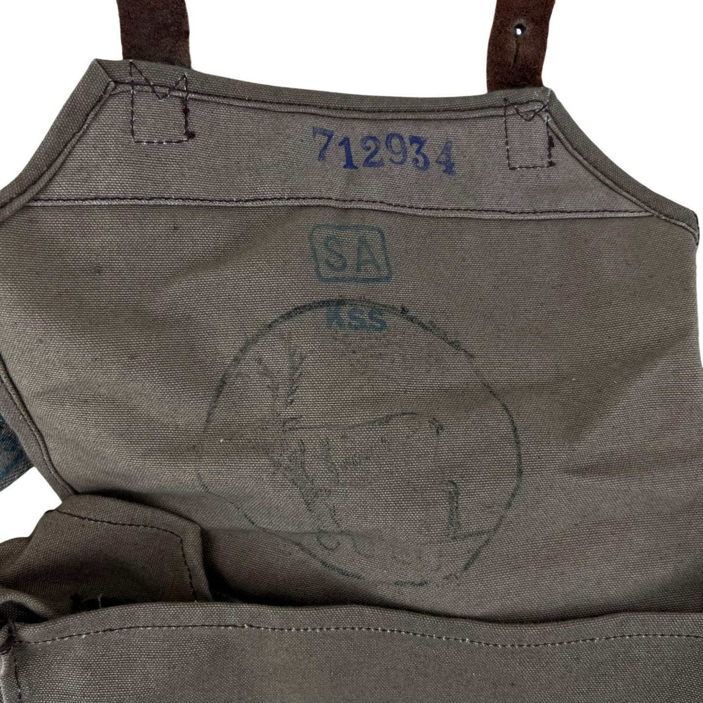 Finnish Army M39 Gas Mask Respirator Bag