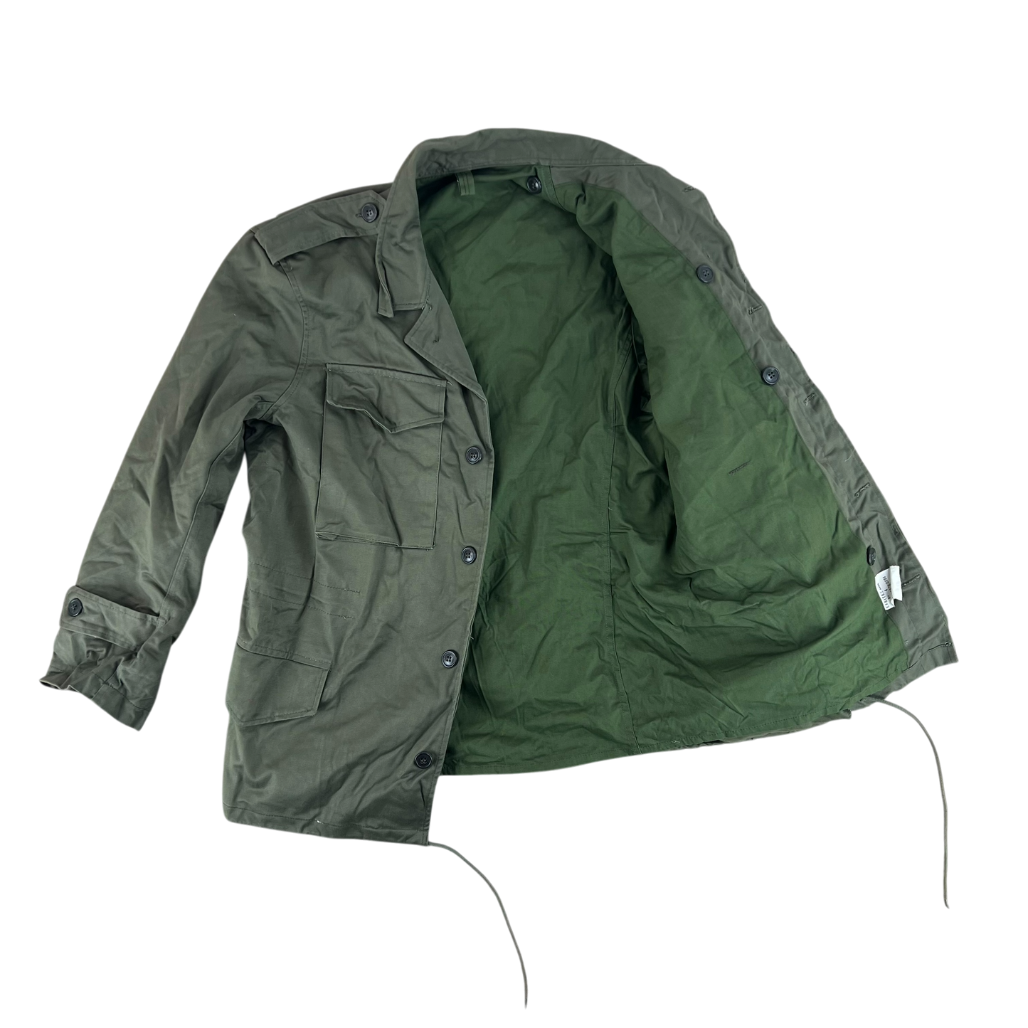 Greek Army M65 Olive Green Jacket - Medium