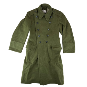 Romanian People's Army Khaki Wool Greatcoat - Small