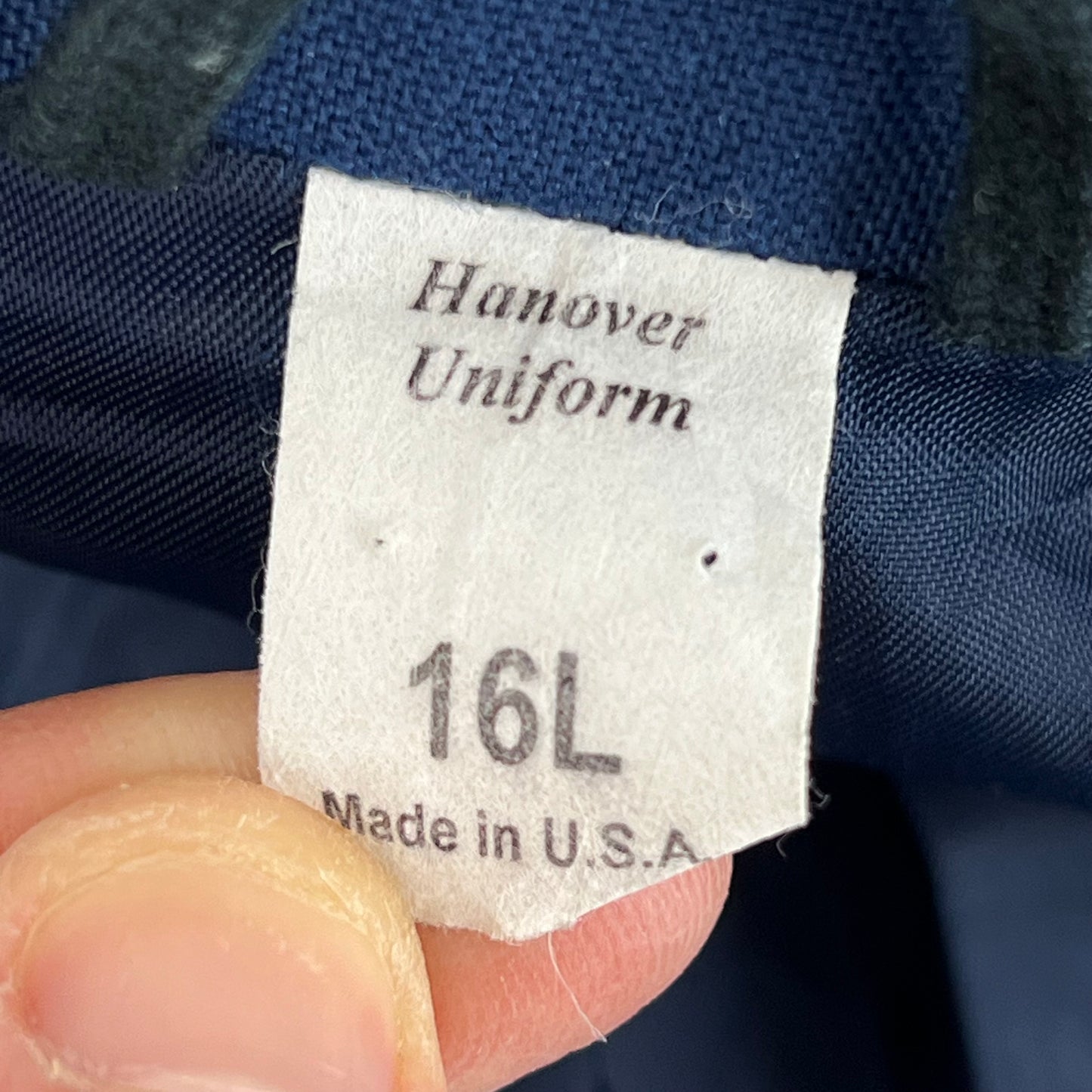 US Air Force Women's Blue Serge Service Dress Jacket - Medium 16L