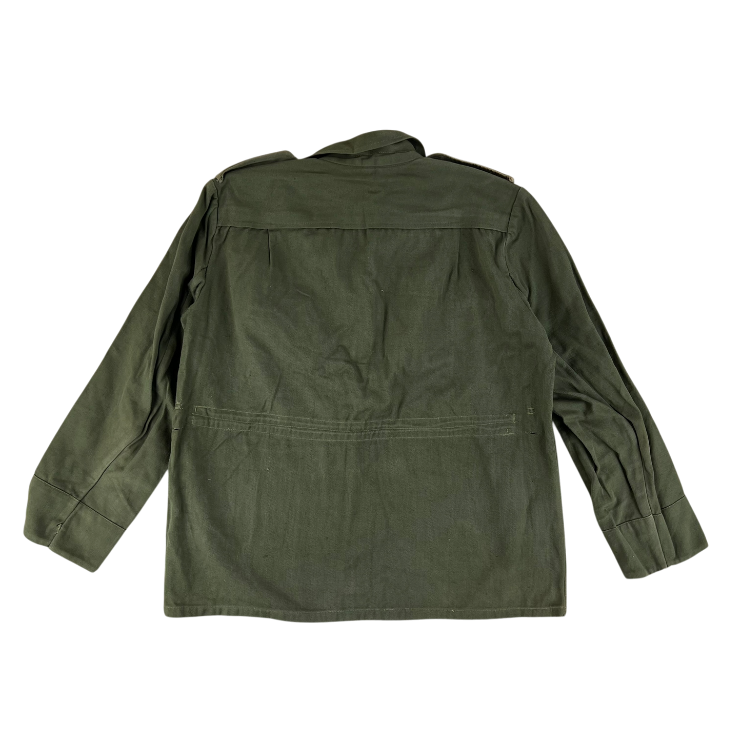 Bulgarian People's Army Olive Green Cossack Shirt - Medium