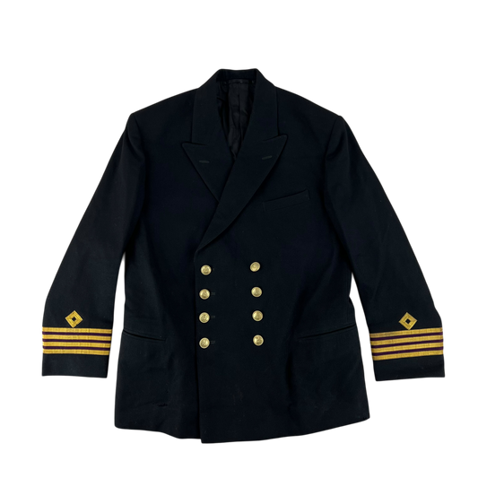 British Royal Navy 60s No. 1 Dress - Royal Fleet Auxiliary - Large