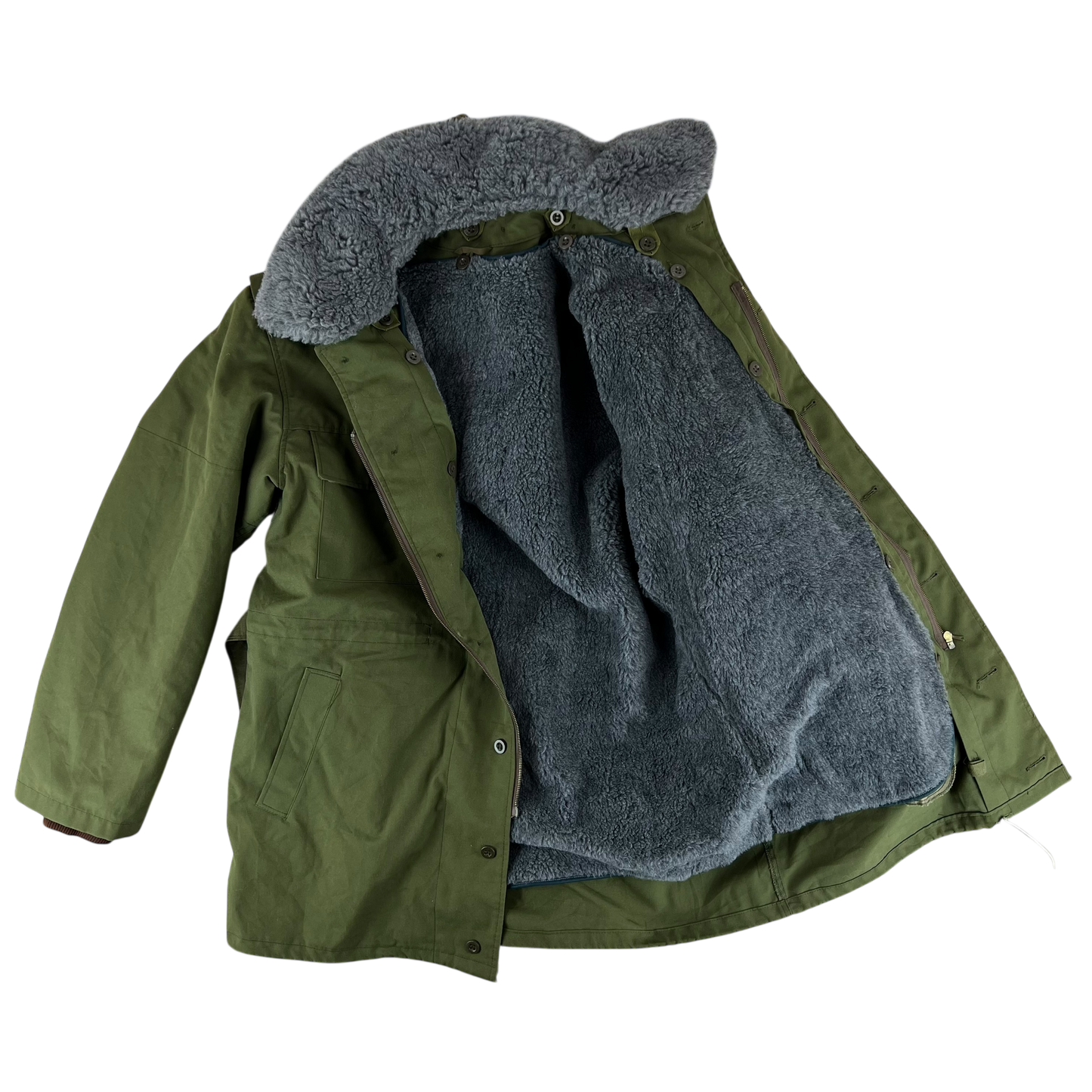 Czech Army Olive Green M85 Field Parka w/ Thermal Liner - Medium 172/100