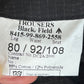 British Army SAS S95 Black Field Trousers - W35 L30.5