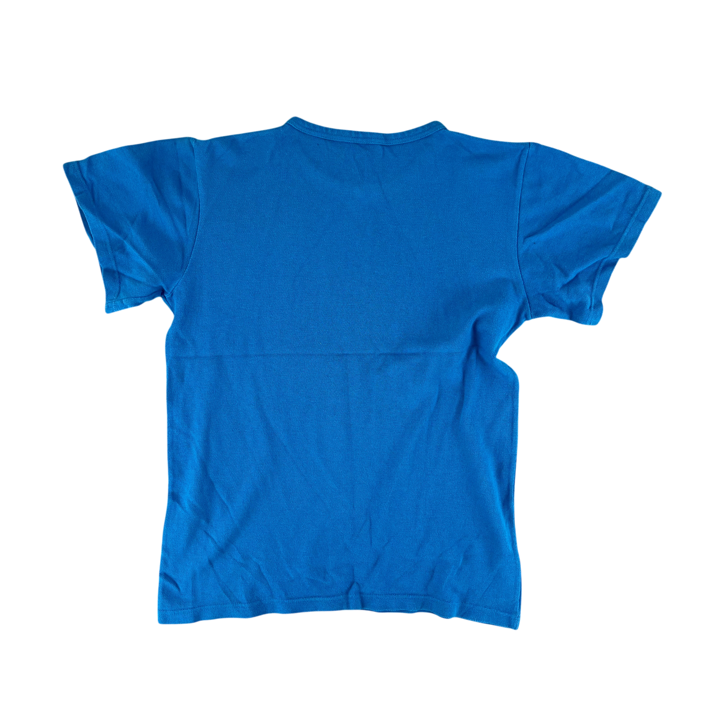 West German Army 70s Blue Training T Shirt - Small