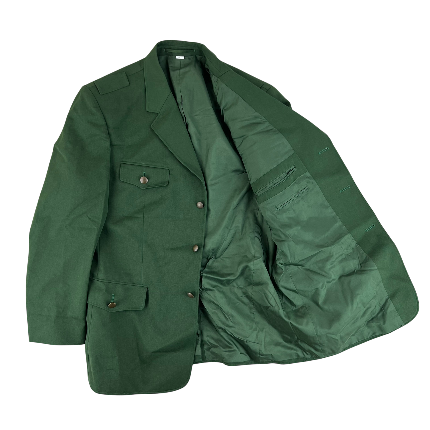 German Police Green Dress Jacket - Large