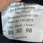 British Army Royal Dragoon Guards No. 2 Dress Trousers - W32 L30