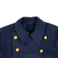 Romanian People's Navy 80s Blue Wool Greatcoat - Medium