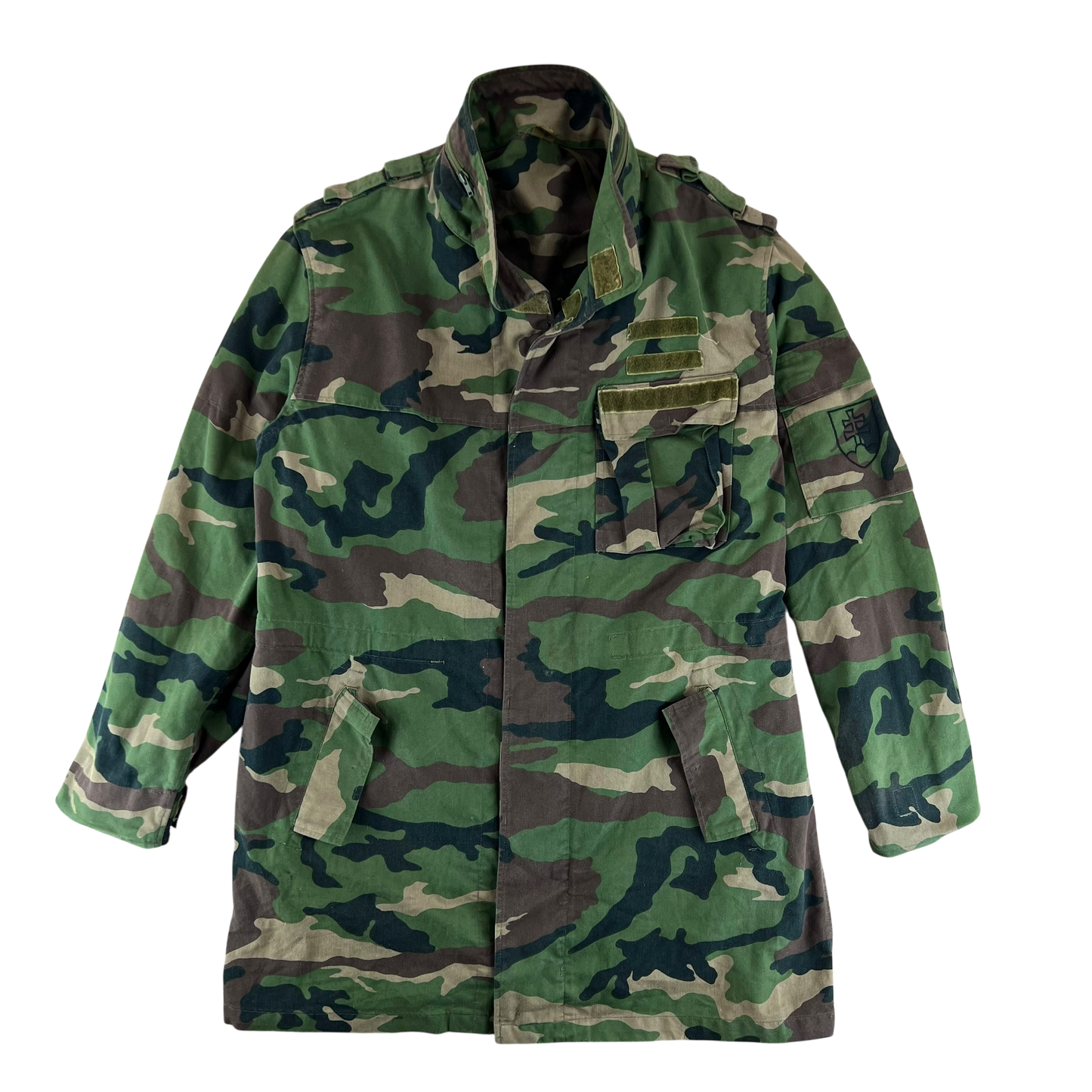 Slovak Army M97 Camouflage M65 Jacket - Large