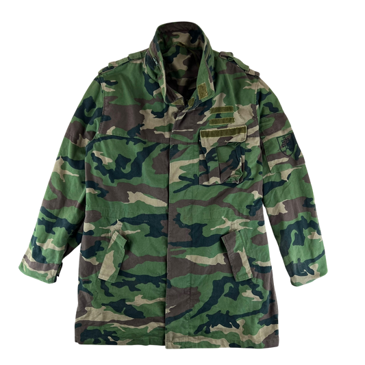 Slovak Army M97 Camouflage M65 Jacket - Large