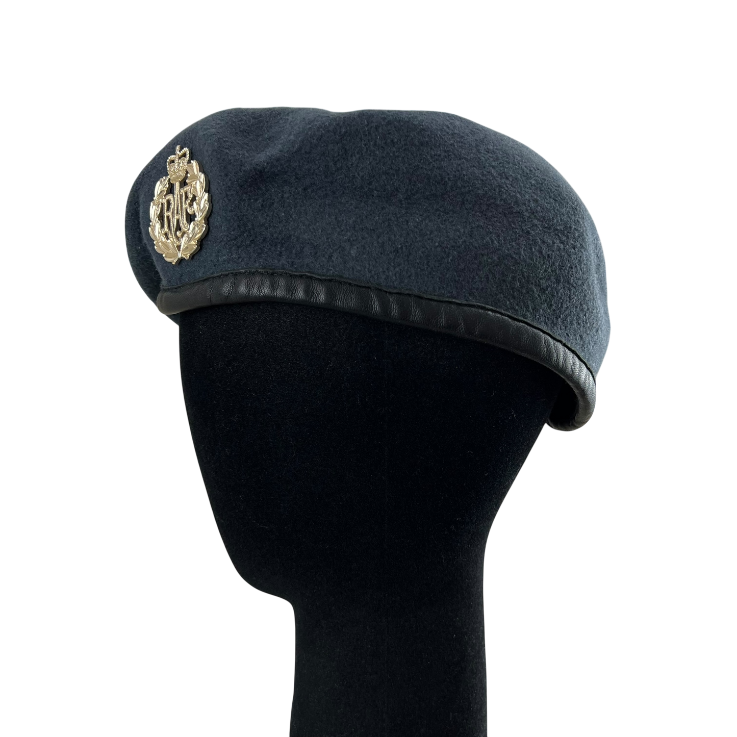 British RAF Beret w/ Badge - Large 59cm