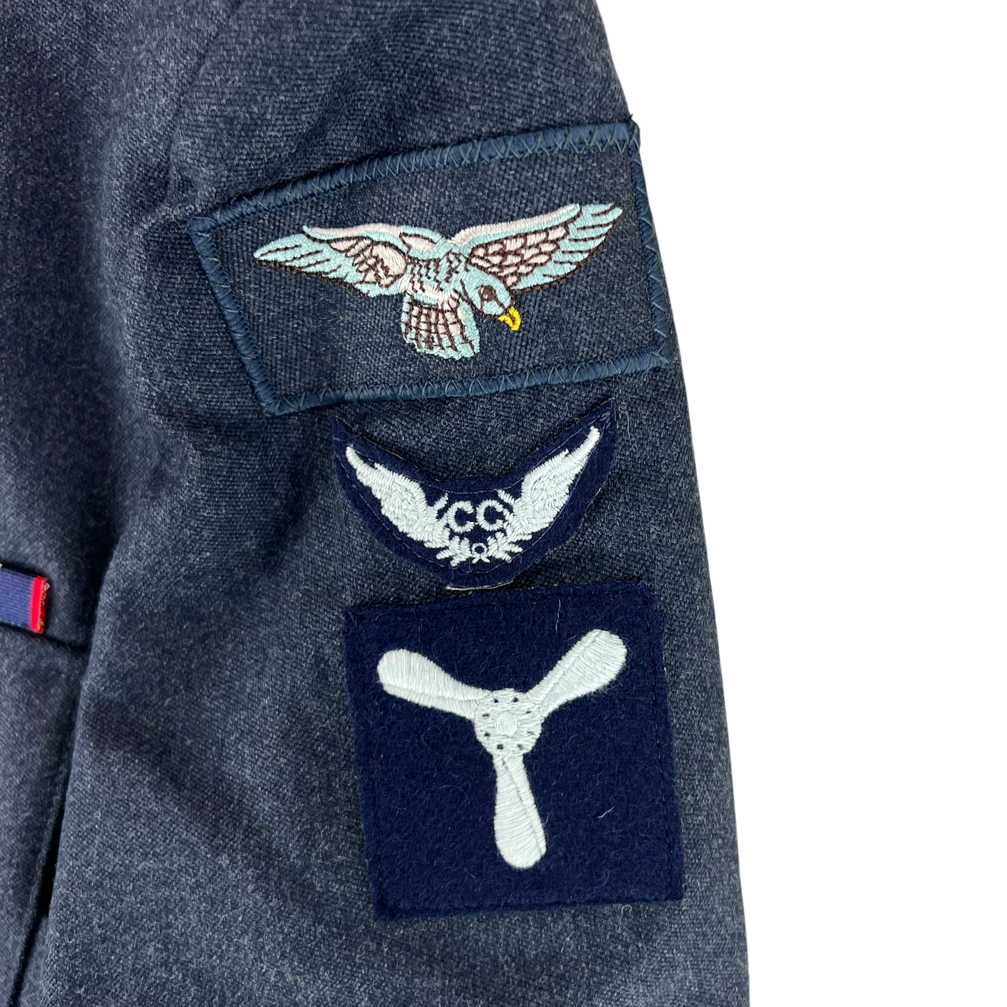 British Royal Air Force No. 1 Dress Jacket w/ Belt - Medium 92S