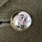 British Army Old Pattern No. 2 Olive Green Dress Jacket - Royal Signals - Small SIZE 21