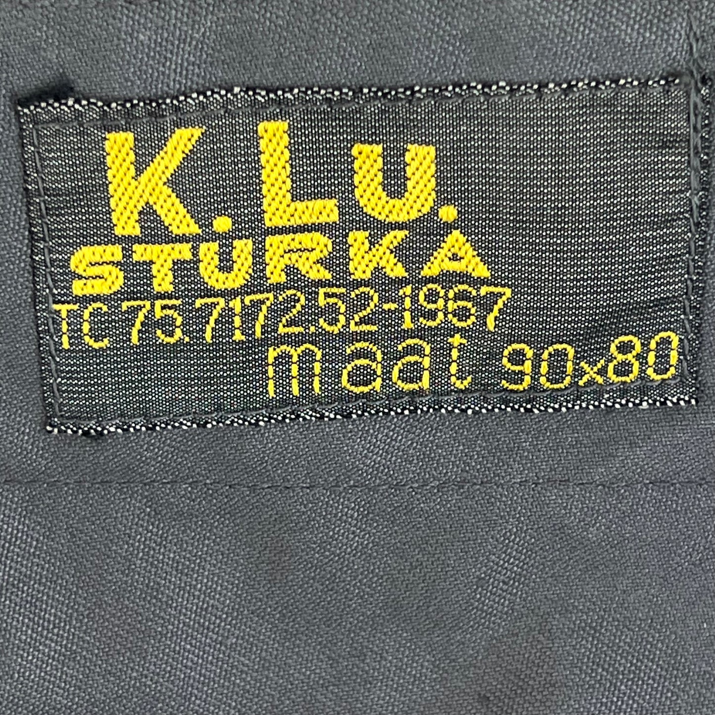 Dutch Air Force 60s Grey Combat Trousers - W37 L30