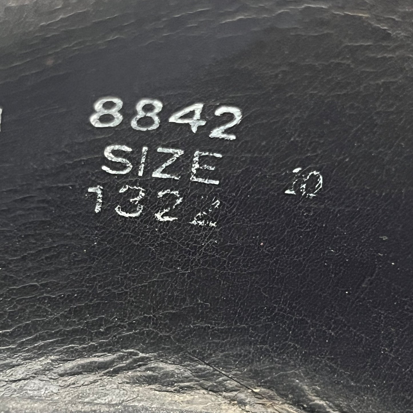 British RAF 70's Black Dress Shoes - Size 10