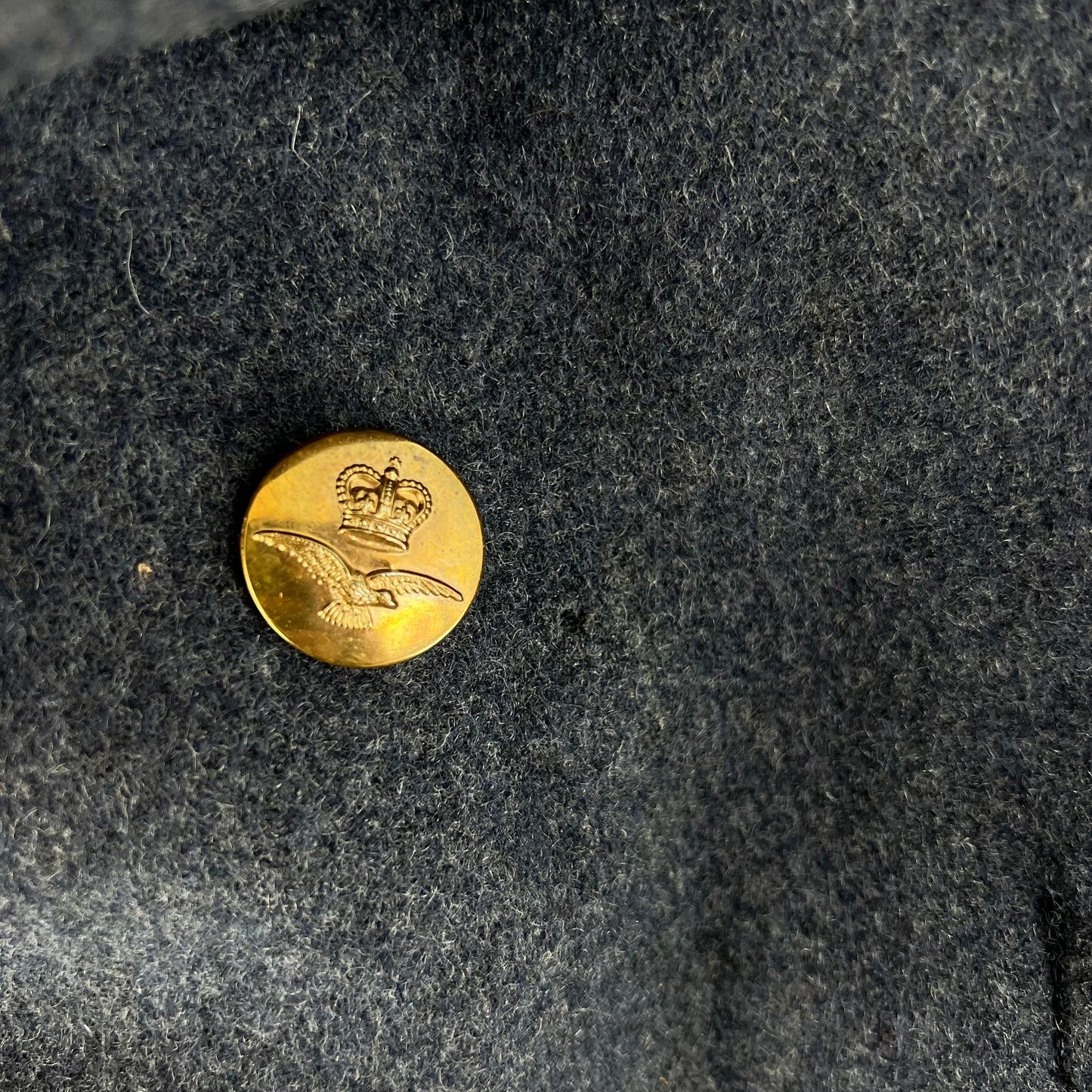 British RAF 50's New Pattern Wool Greatcoat - Medium SIZE 14