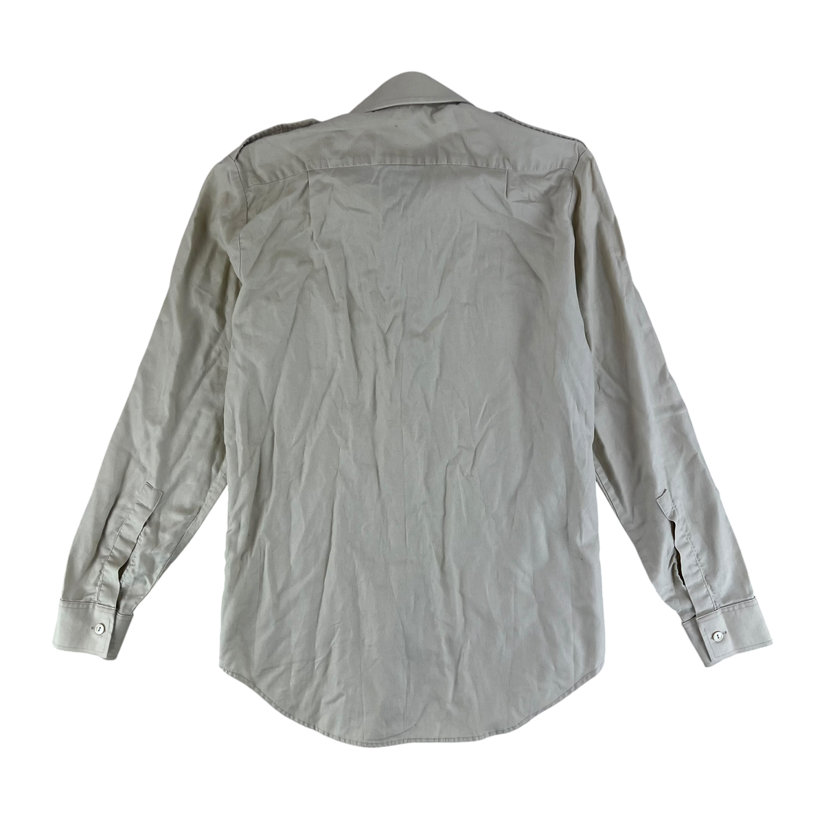 British Army Womens Fawn Shirt Long Sleeve - Small C32