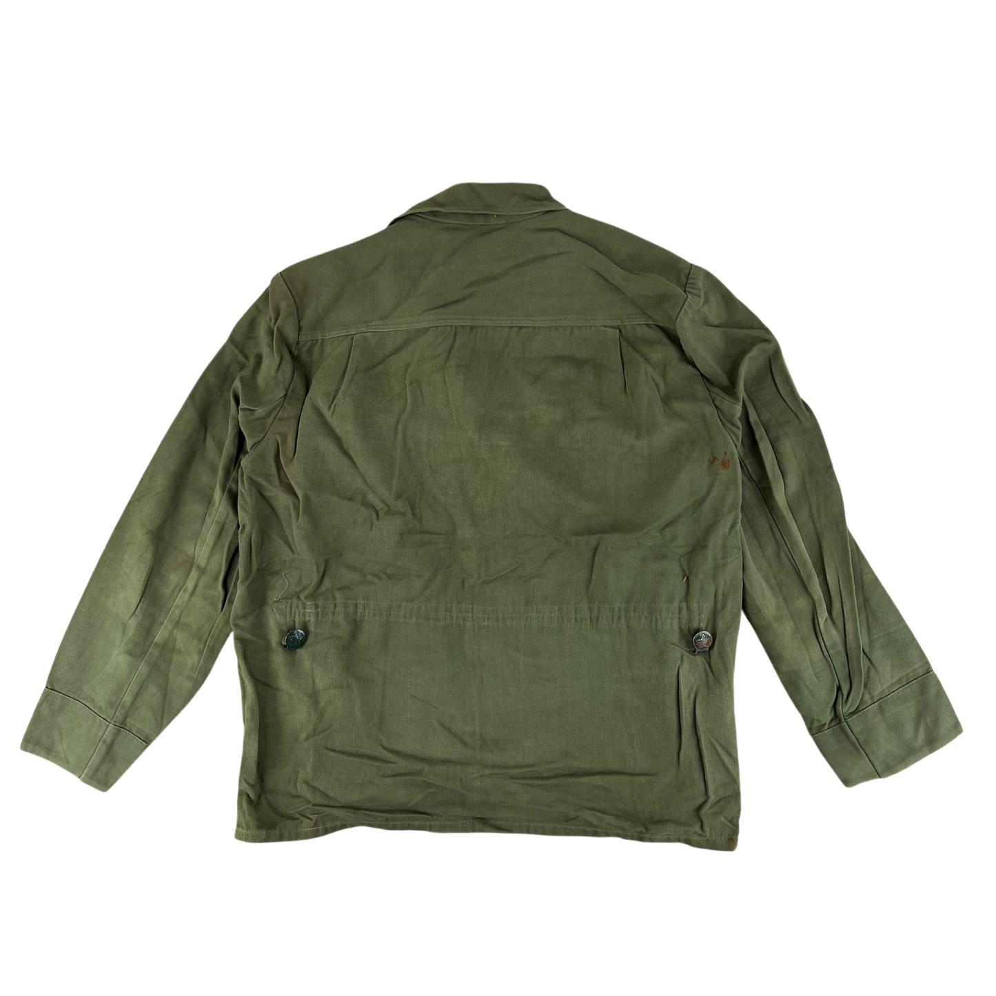 Bulgarian People's Army Olive Green Cossack Shirt - Large