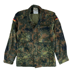 German Army Flecktarn Camouflage Long Sleeve Field Shirt - Large GrNr8