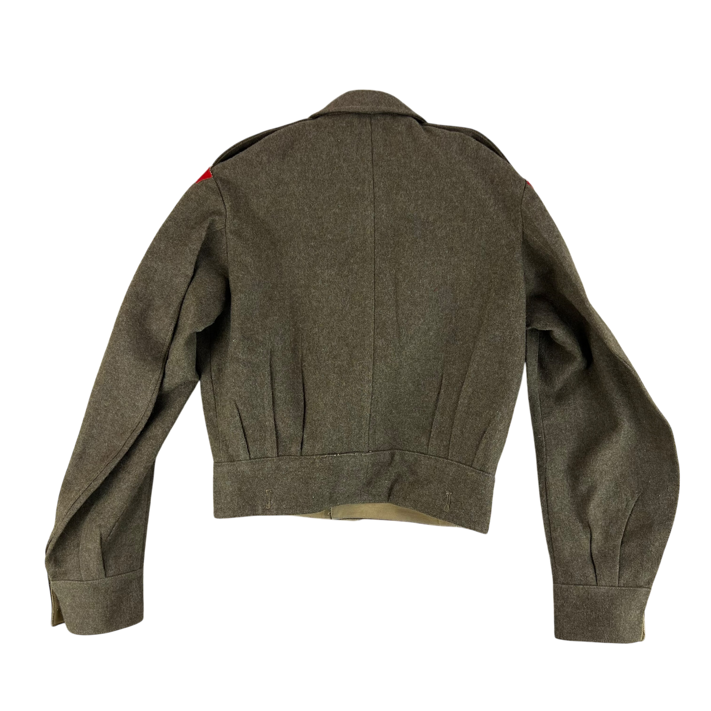 British Army 50s Khaki Ike 1949 Pattern Battle Dress Jacket - RAOC - Medium SIZE 10