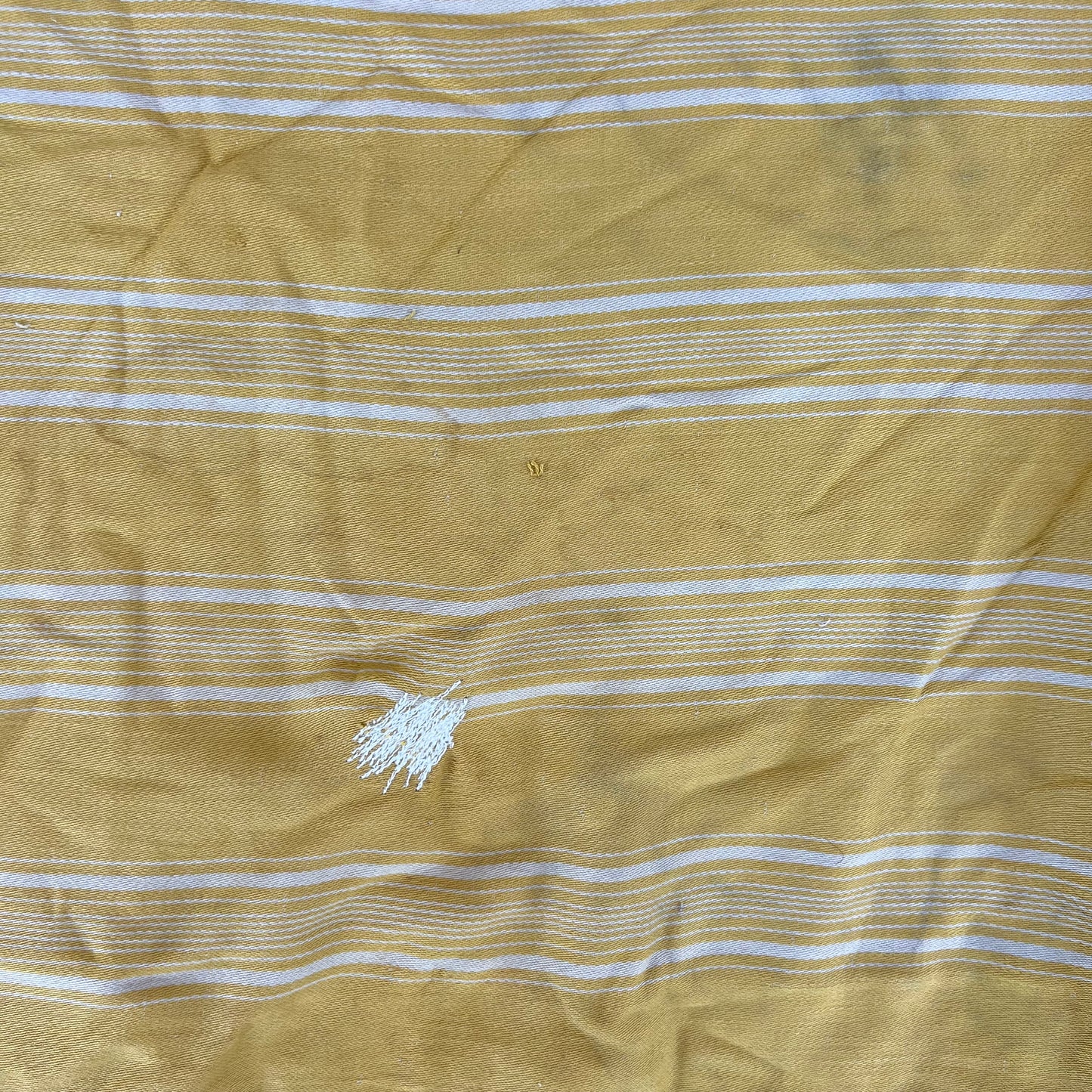 Finnish Army WW2 Pillow Case - Yellow Stripe Pattern