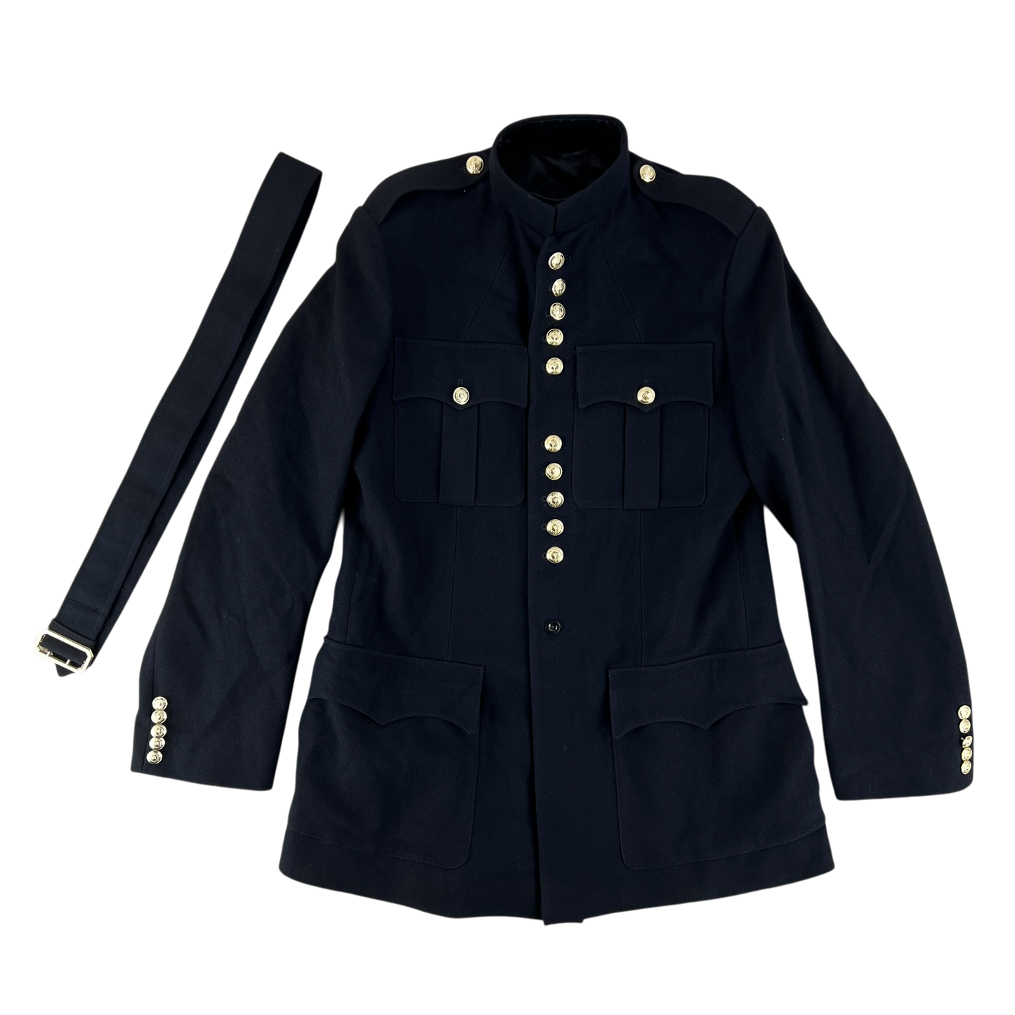 British Army No. 1 Dress Jacket w/ Belt - Welsh Guards - Medium