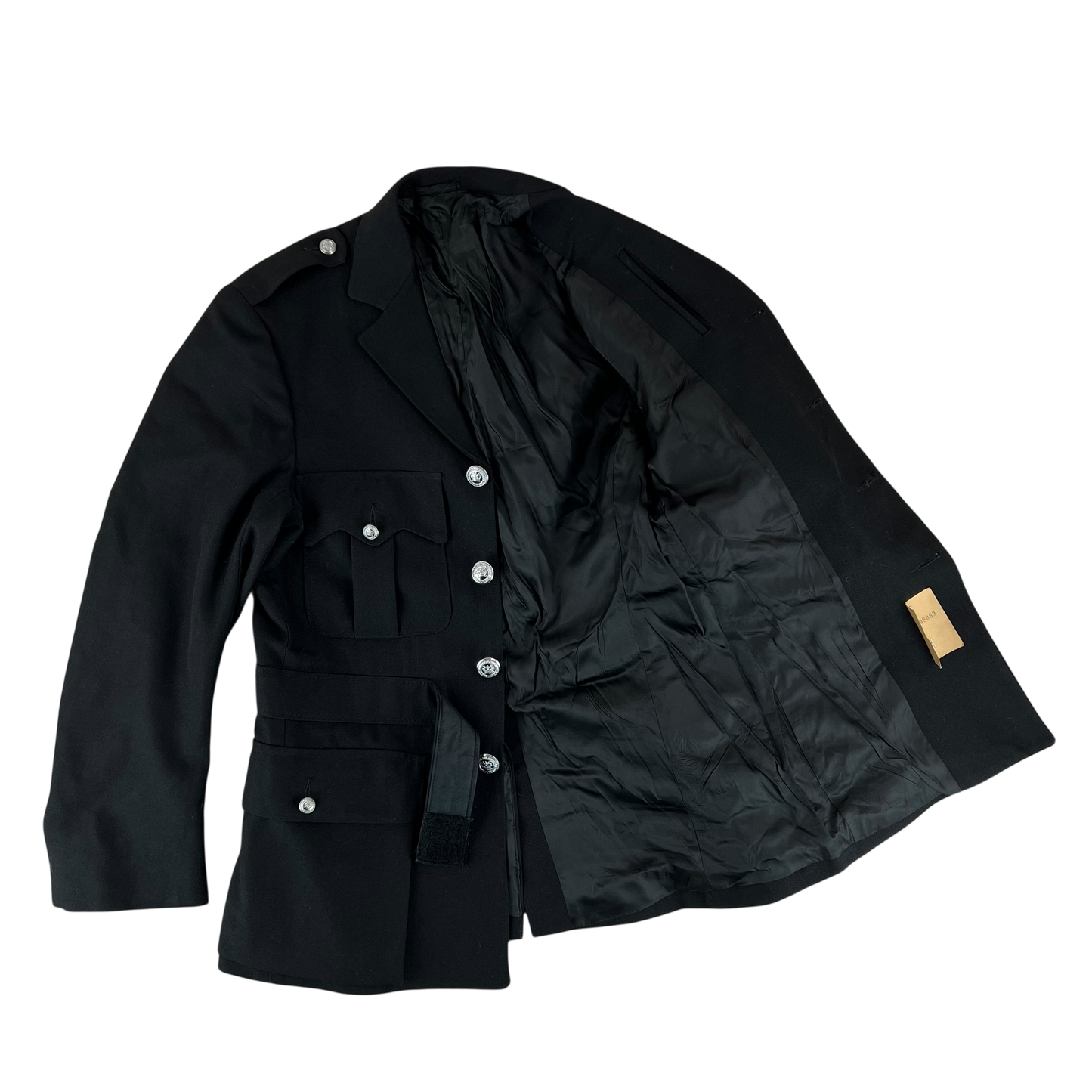 British Police Black Dress Jacket - HM Prison Services Scotland - Medium