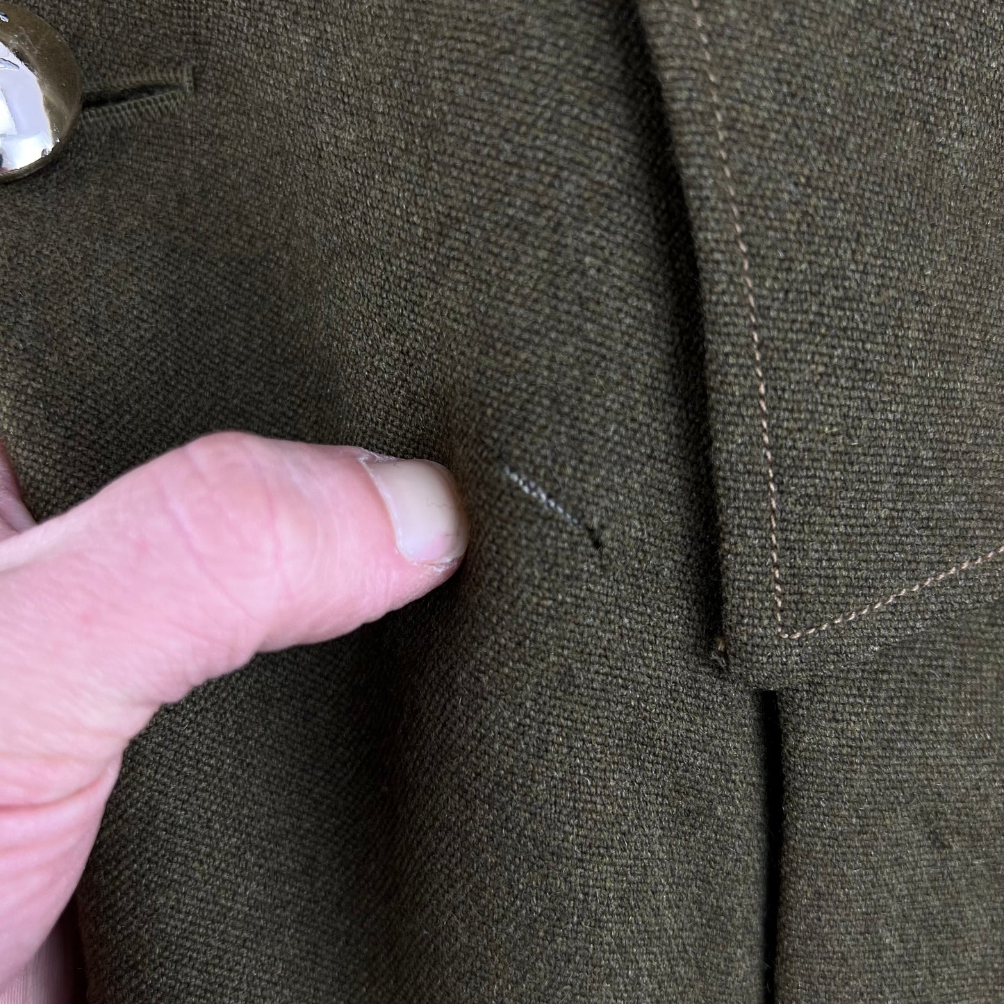 British Army 1980 Pattern No. 2 Olive Green Dress Jacket - Royal Signals - Medium