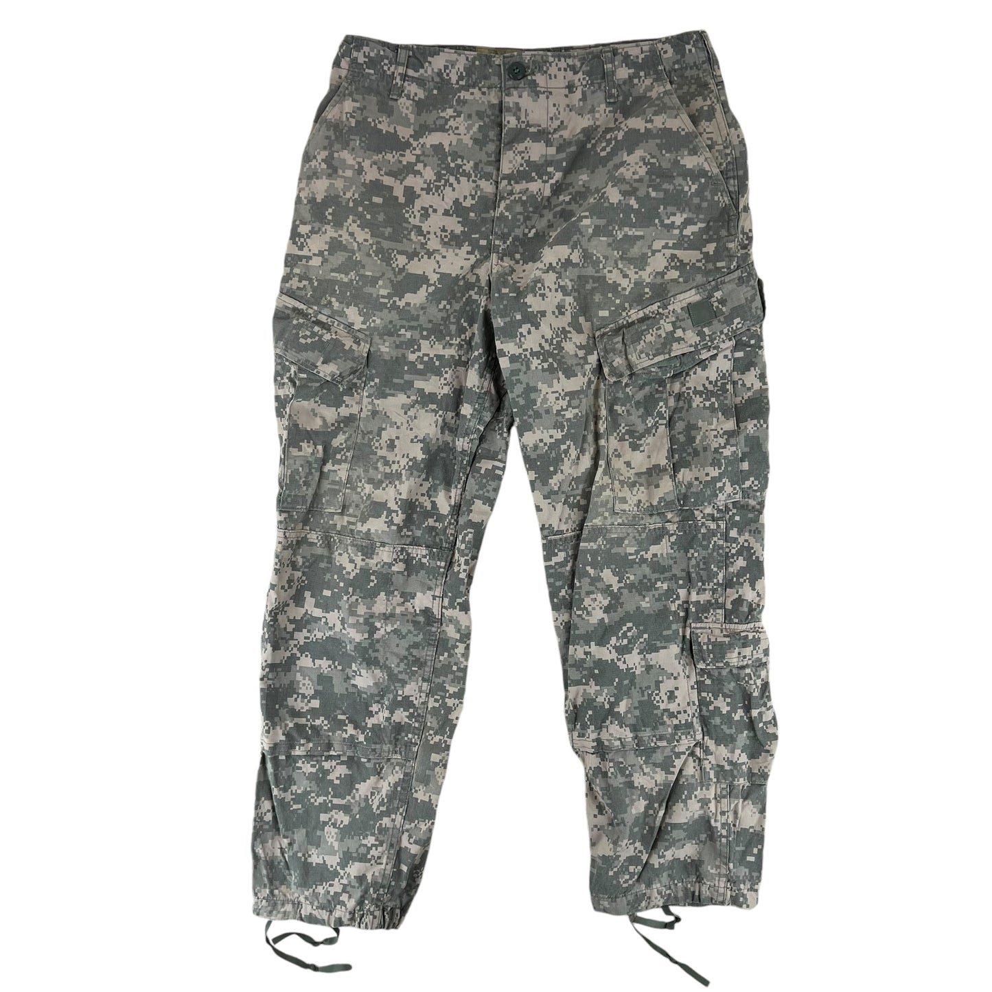 US Army UCP Pixel Camo ACU BDU Ripstop Combat Trousers - W33 L30