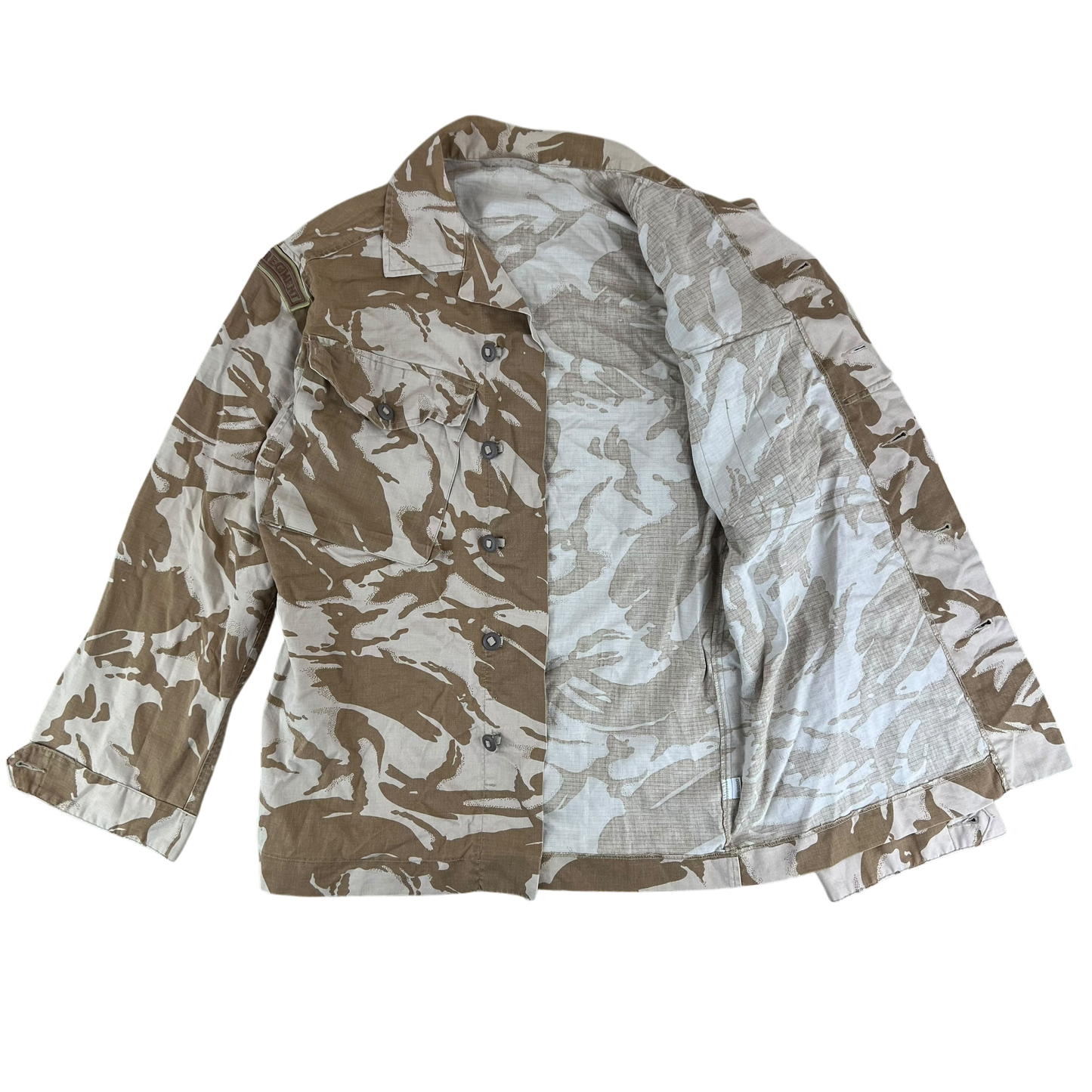 British Army Desert DPM Camouflage S95 Combat Jacket / Shirt - Medium 180/96