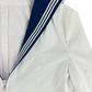 British Royal Navy Class II White Jumper Sailor's Top - Large 182/104