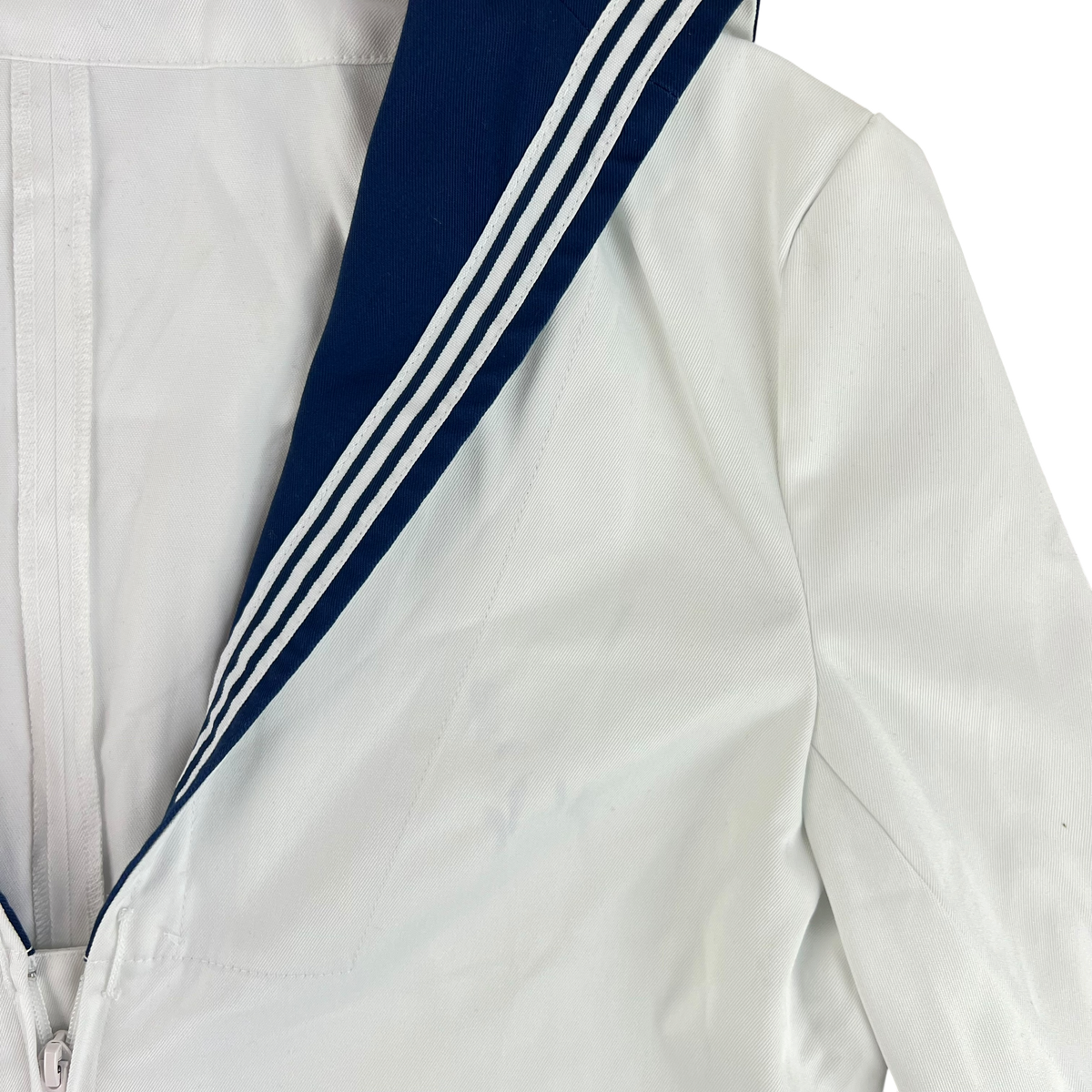 British Royal Navy Class II White Jumper Sailor's Top - Large 182/104
