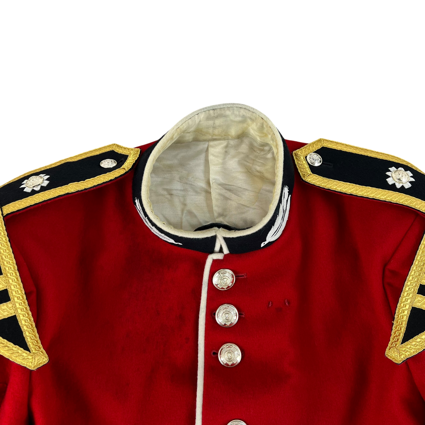 British Army Footguard's Jacket R & F Musician's - Scots Guards - Large