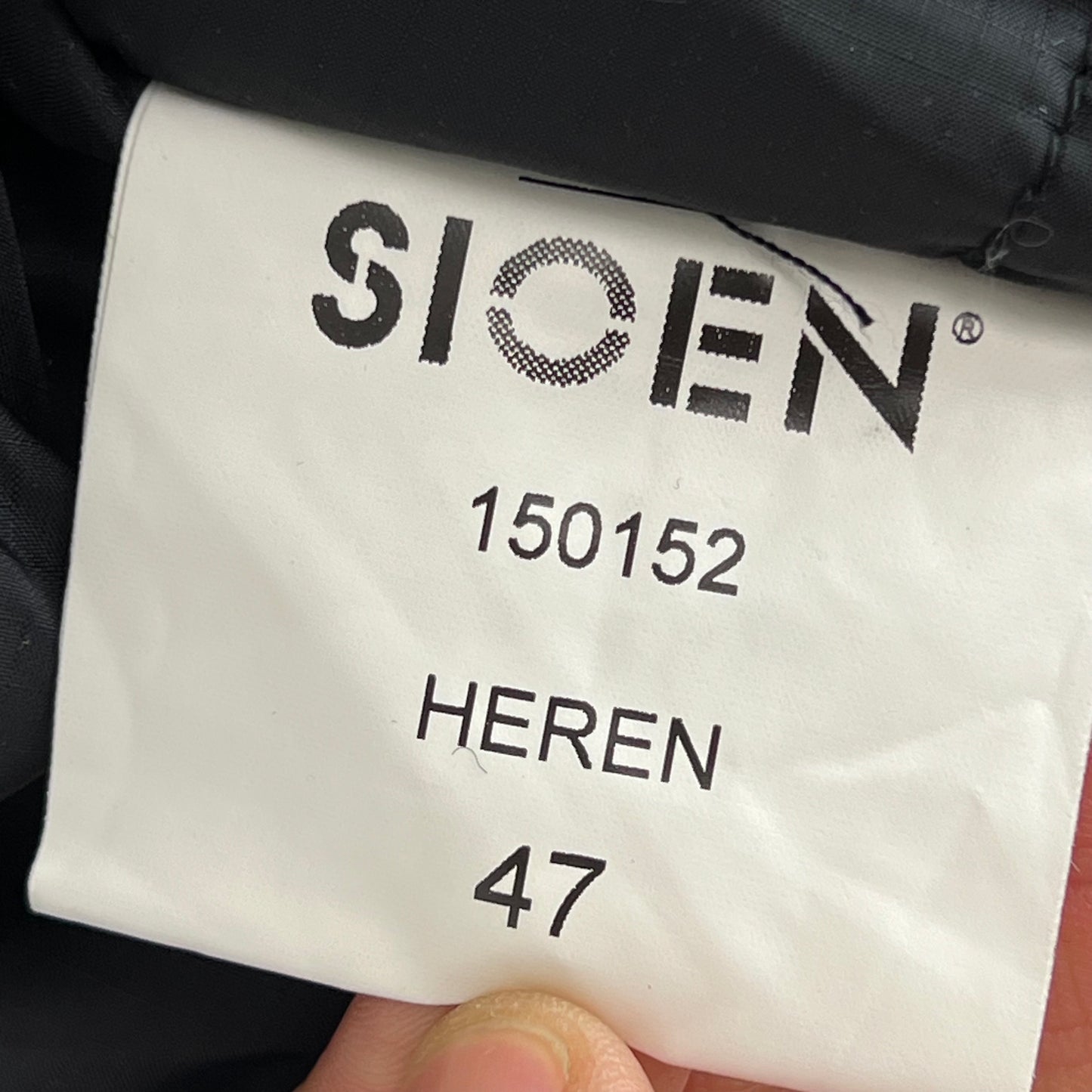 Dutch Army MoD Black Cold Weather Jacket / Jacket Liner - Medium