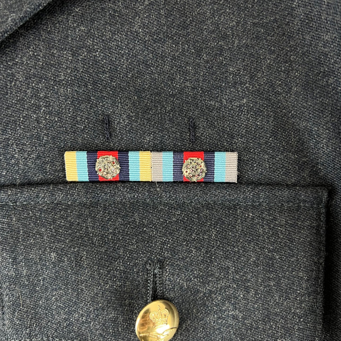 British Royal Air Force No. 1 O.A. Dress Jacket w/ Belt - Medium