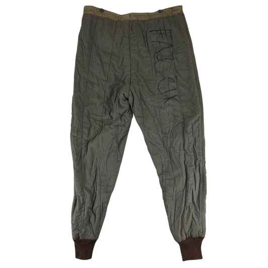 Czechoslovak Army M60 & Vz. 63 Cold Weather Thermal Trouser Liner - W36